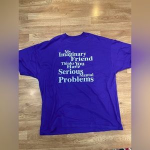 Adult Purple Shirt 2XL/2TG/2XG 100 percent cotton /Port and Company/